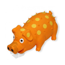 Brinquedo Porco em latex p/ cão 12.5 cm 
